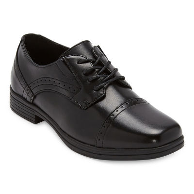 boys black dress shoes